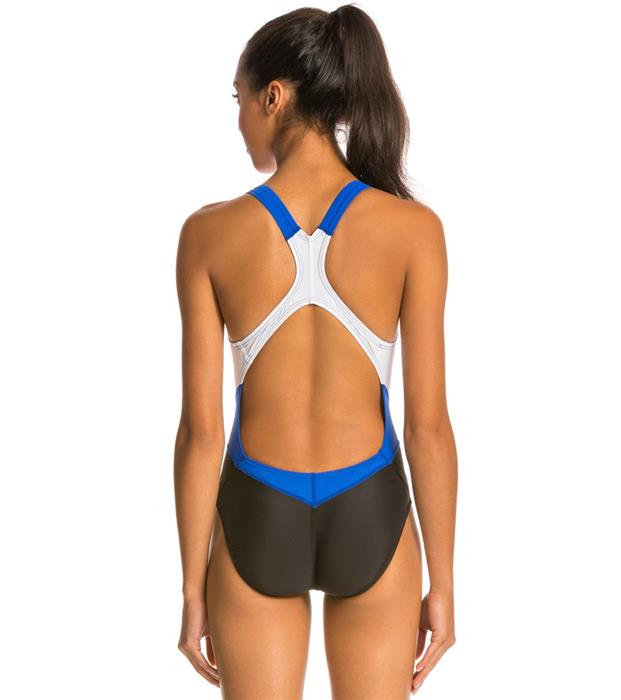 nike victory color block swim jammer