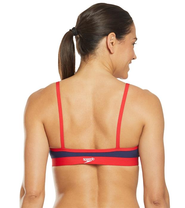 Speedo Women's Guard Sport Bra Swimsuit Top, Nautical Navy, X-Small :  : Clothing, Shoes & Accessories