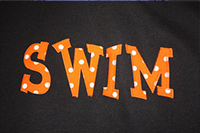 Swim Mom Orange